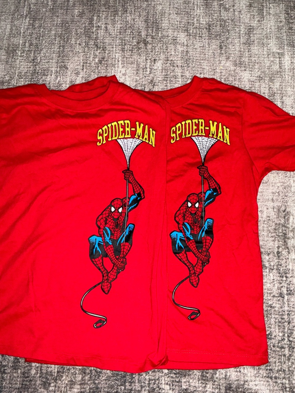 Spider-Man Red Graphic Tee for Men